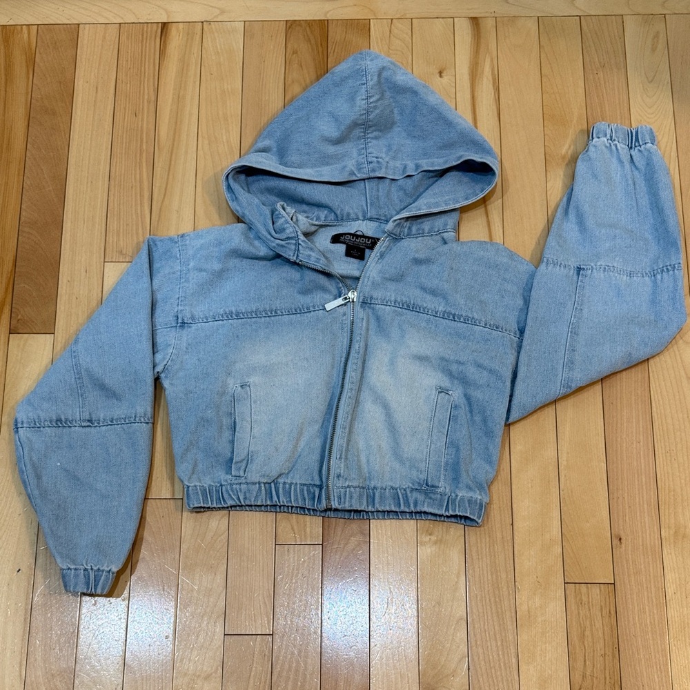 Light Blue Denim Kids Jacket